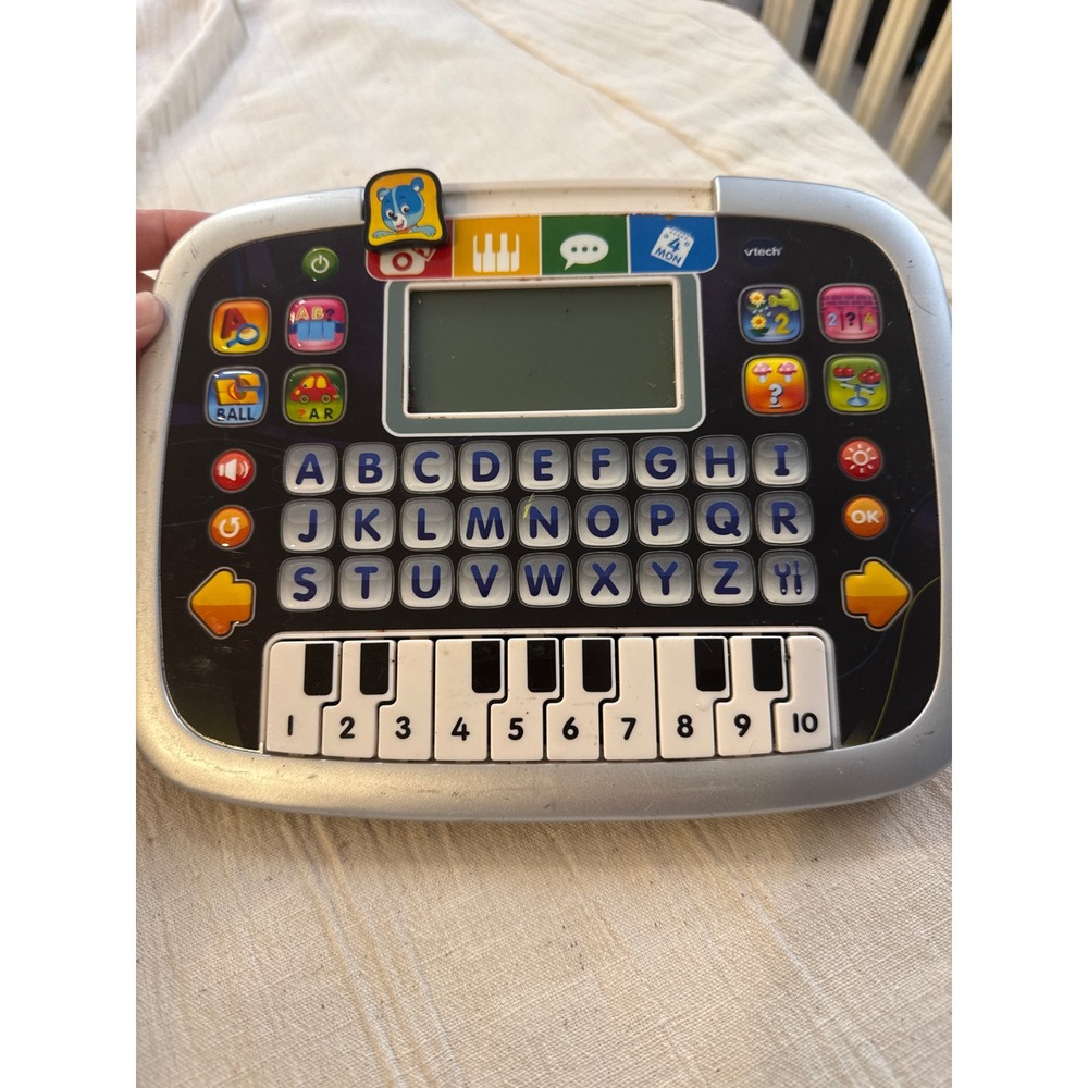 VTech Little Apps Tablet Blue Toddler Educational Learning Toy Letters Numbers